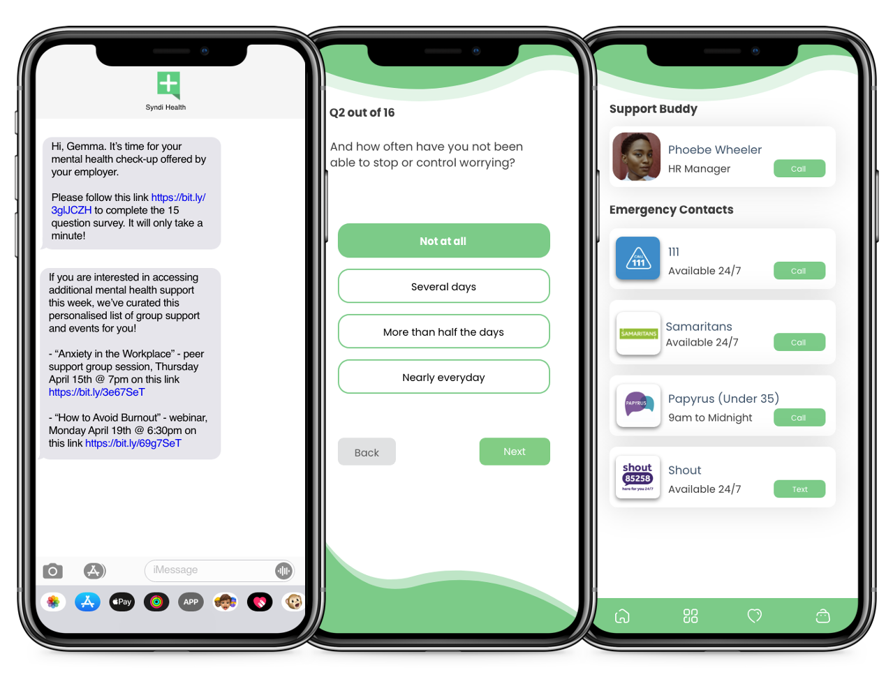 Customer profile user interface
